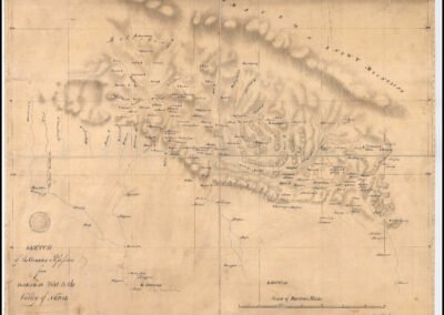 Sketch of the Gorkha Possessions from Dakabag West to the Valley of Nepal