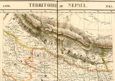 ASIE. TERRITOIRE DU NEPAUL (Asia. Territory of Nepal)