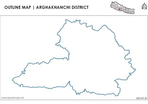 Arghakhanchi - Maps of Nepal