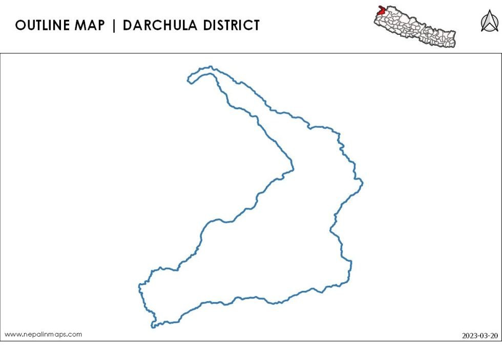 Devchuli Map Darchula - Maps of Nepal