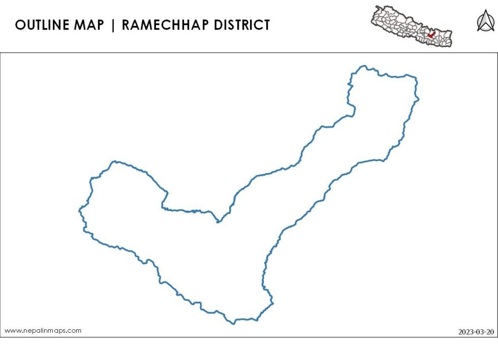 Ramechhap - Maps of Nepal