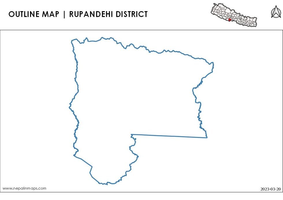 Map Rupani Rupandehi - Maps of Nepal