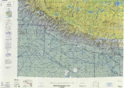 Operational Navigation Map Nepal – 1970