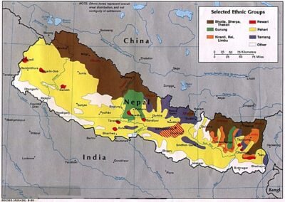 Selected Ethnic Groups of Nepal – 1985