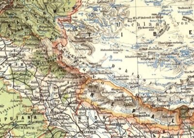 Regional section of Ost-Asien / Tibet